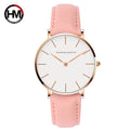 Relógio Feminino Hannah Martin (Quartzo Japonês) – Malha em Aço Rose Gold (Brilhare)